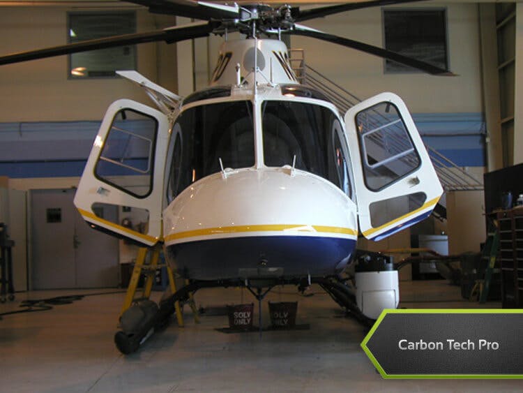 New York Police Department Helicopter Carbon Fiber