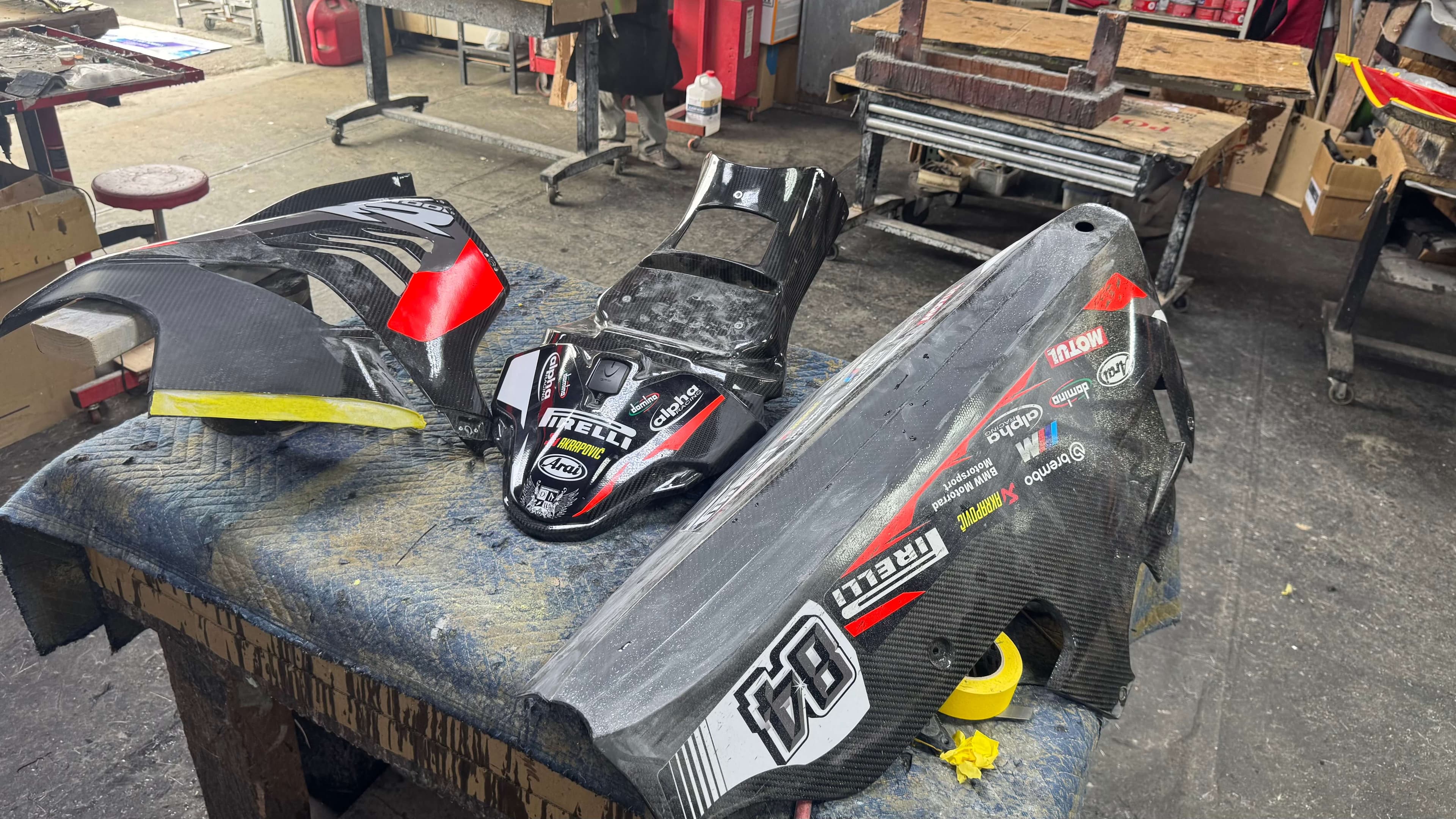 Before: BMW S1000 RR Body