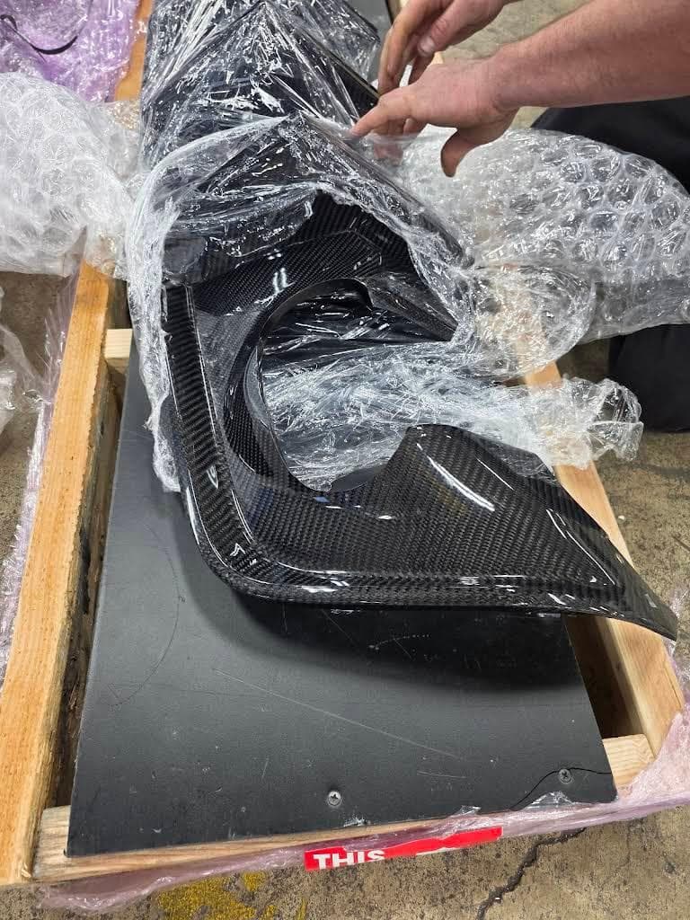 Dodge Charger carbon details