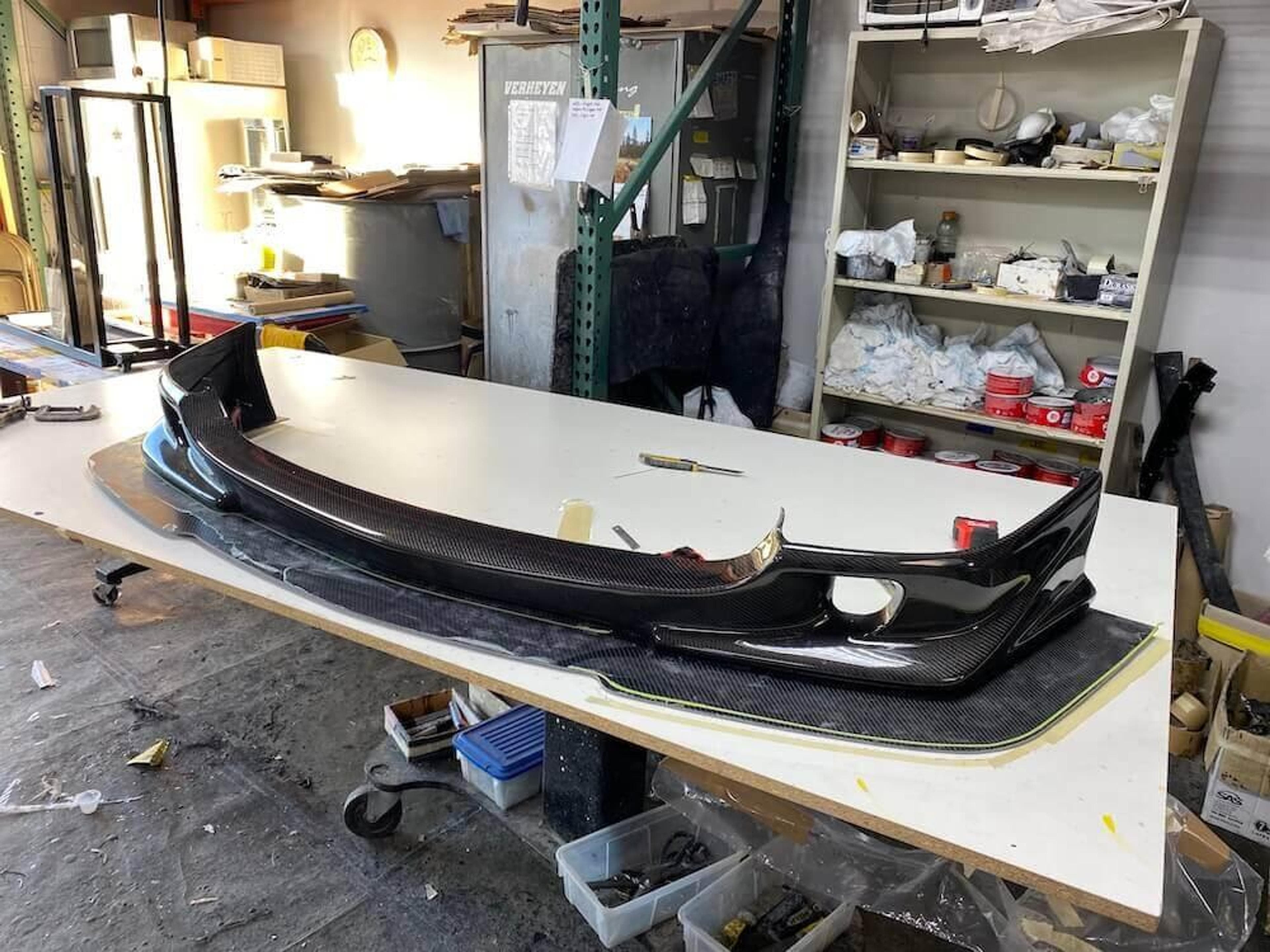 Honda S2000 Carbon Fiber Race Front Splitter