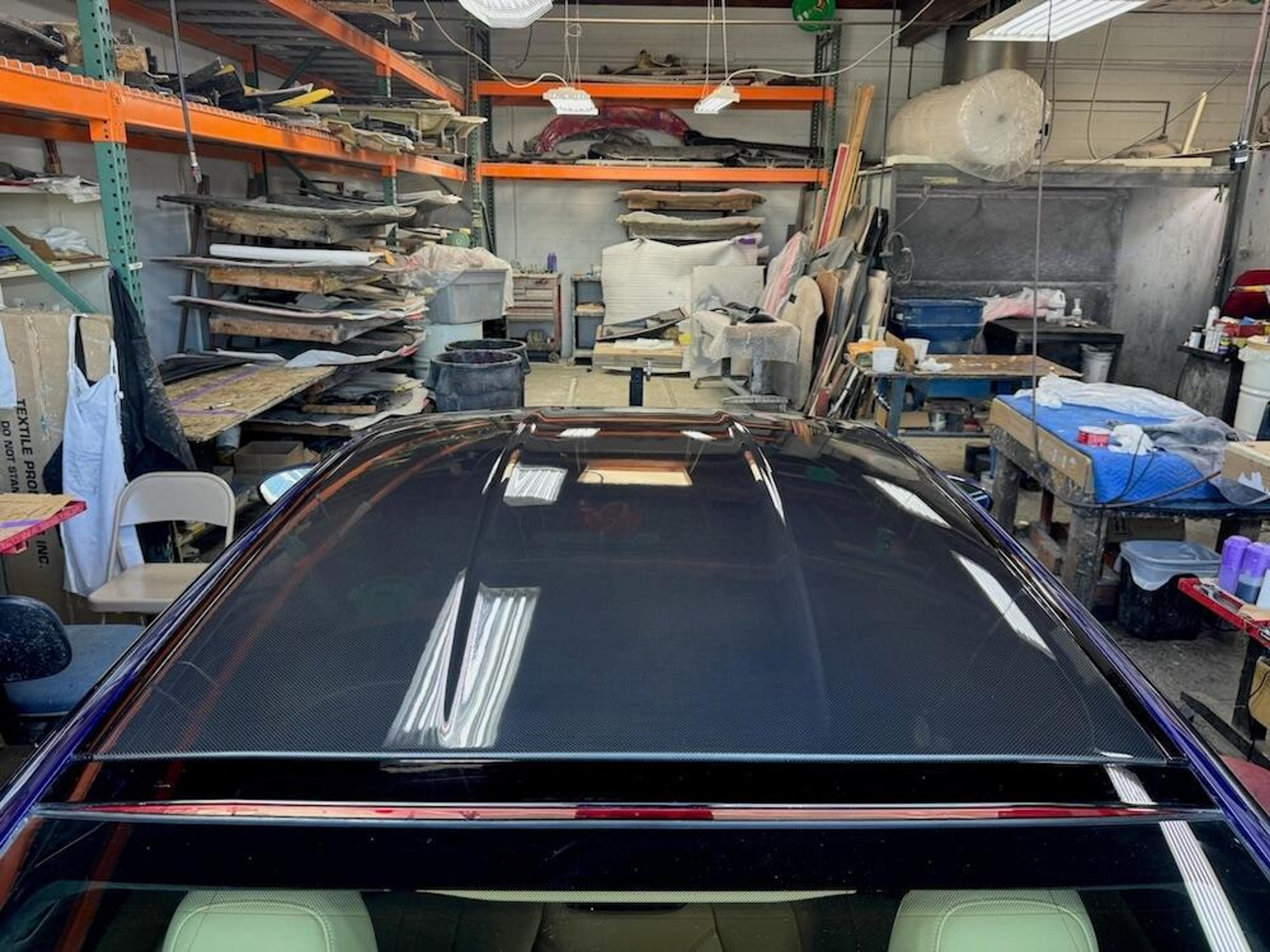 BMW F13 M6 Roof Repair