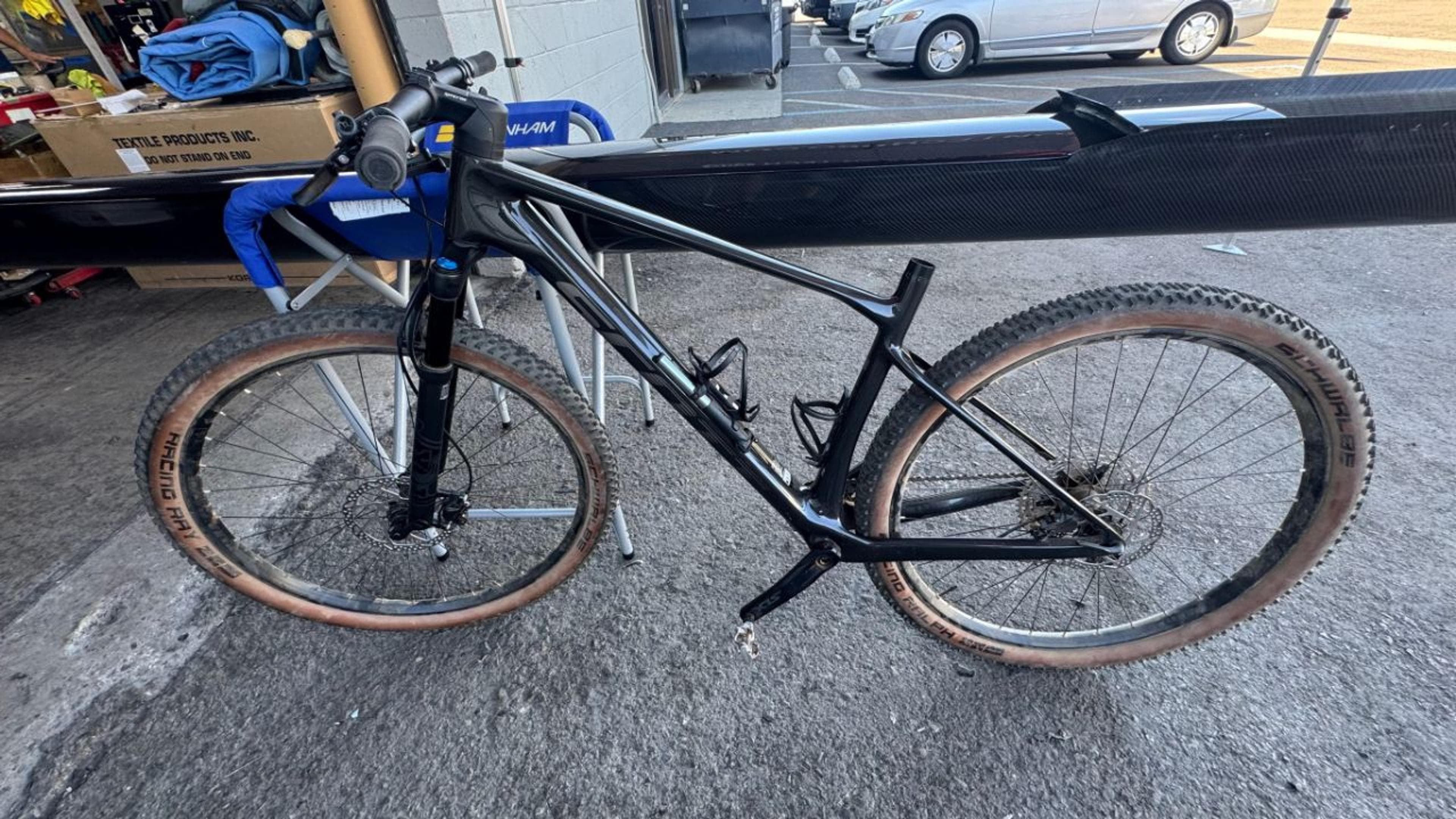 Scott Scale RC cross-country mountain bike after carbon fiber frame repair