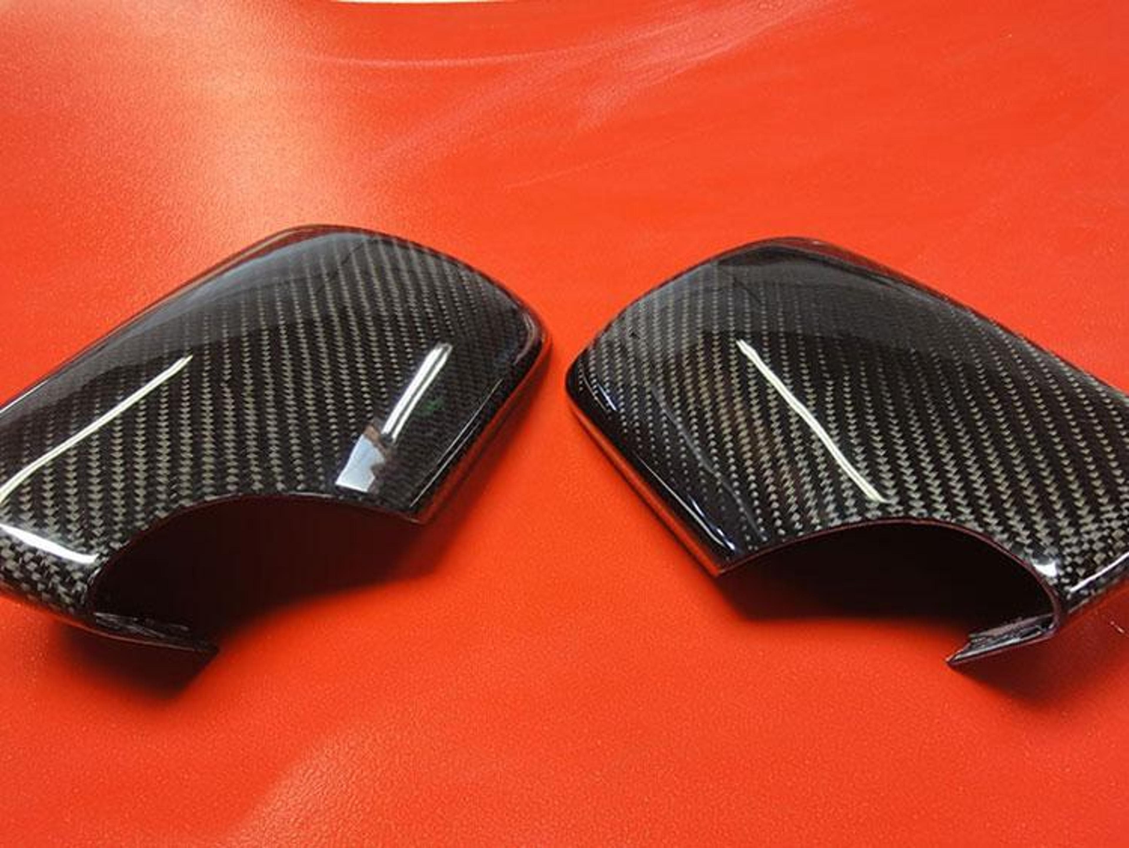 Mirror Covers Carbon Fiber Overlay
