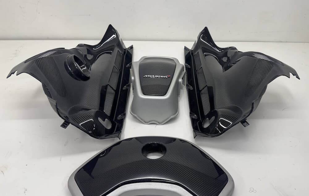 McLaren engine bay restoration complete