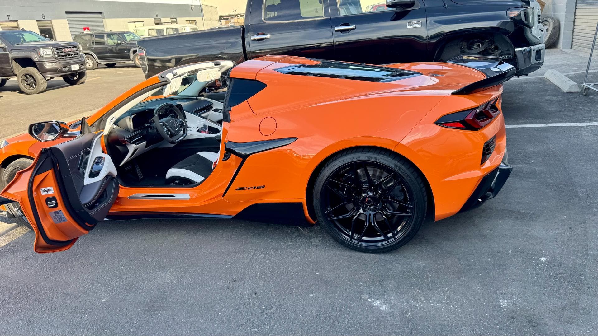 Corvette Z06 Custom Roof & Repair Restored Corvette's carbon fiber roof panel.