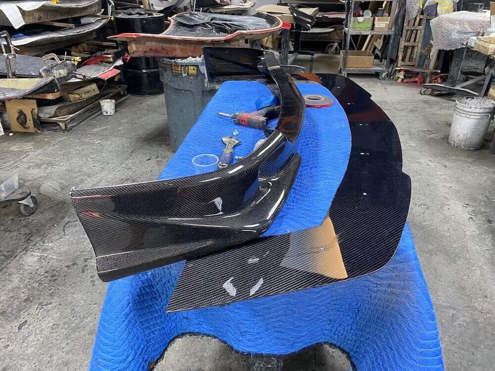 Honda S2000 Carbon Fiber Race Front Splitter Honda S2000 Carbon Fiber Race Front Splitter