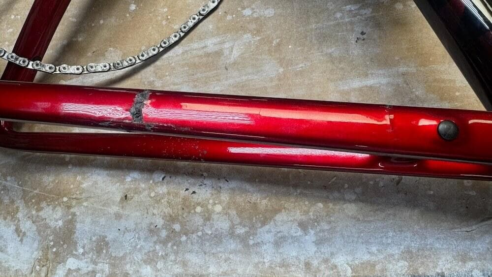 Trek Procaliber Bicycle Frame Repair Trek Procaliber Bicycle Frame Repair