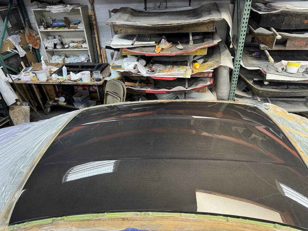 BMW F13 M6 Roof Repair BMW F13 M6 Roof Repair